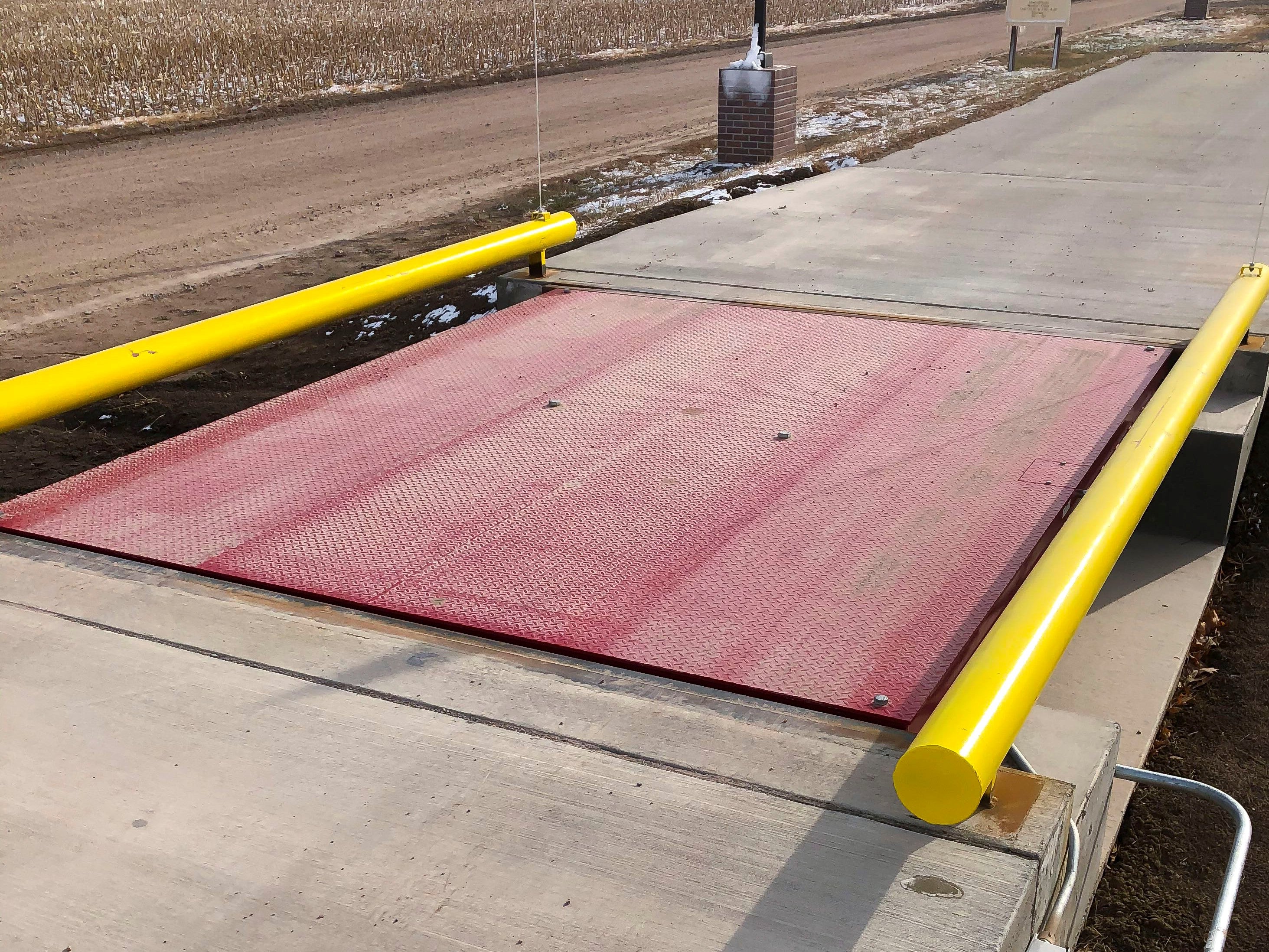 Bascula para pesar ejes de vehículos Rice Lake Roughdeck AX-1