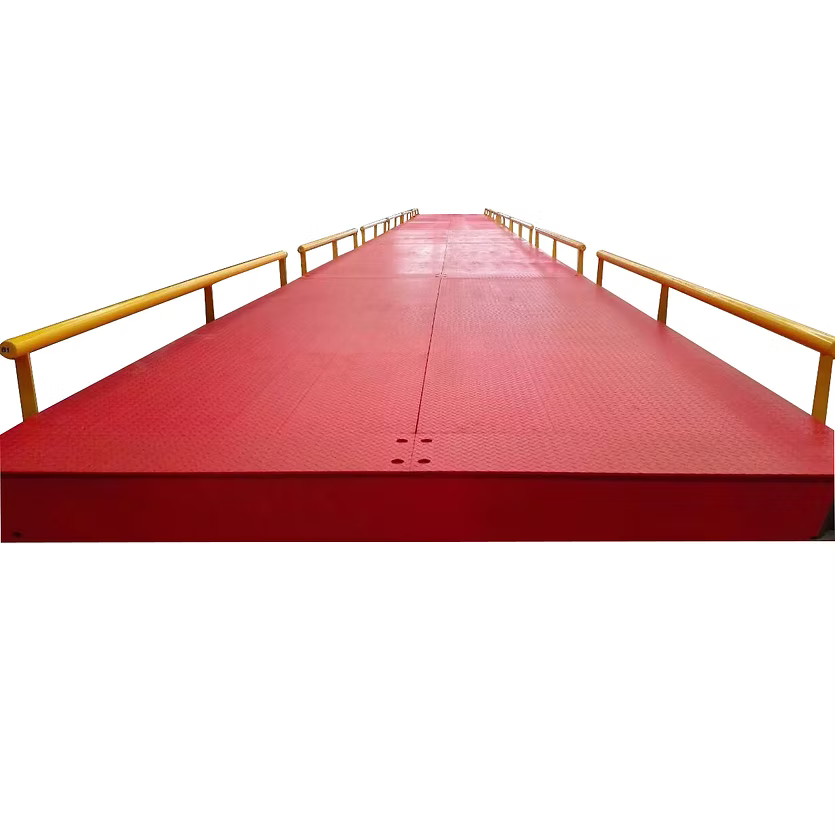 Bascula camionera con puente de acero modular MT-RLS Digital