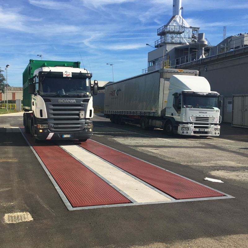 Bascula Camionera Portátil Dini Argeo Dual Track