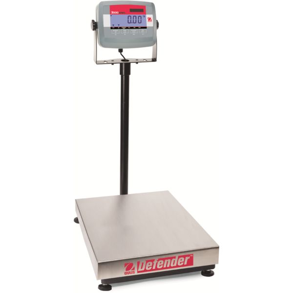 Bascula de banco acero al carbón Ohaus Defender 3000