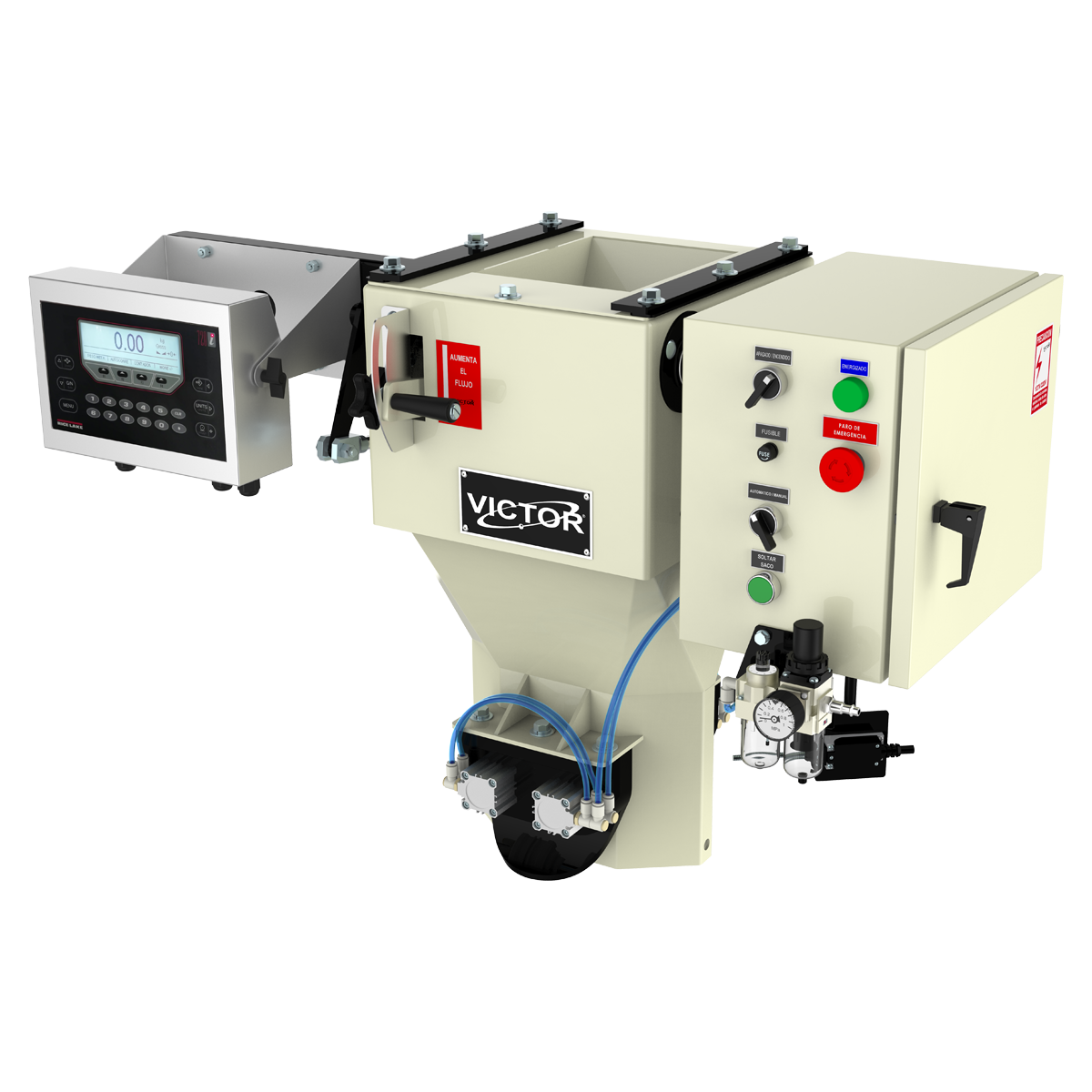 Ensacadora electrónica de peso bruto