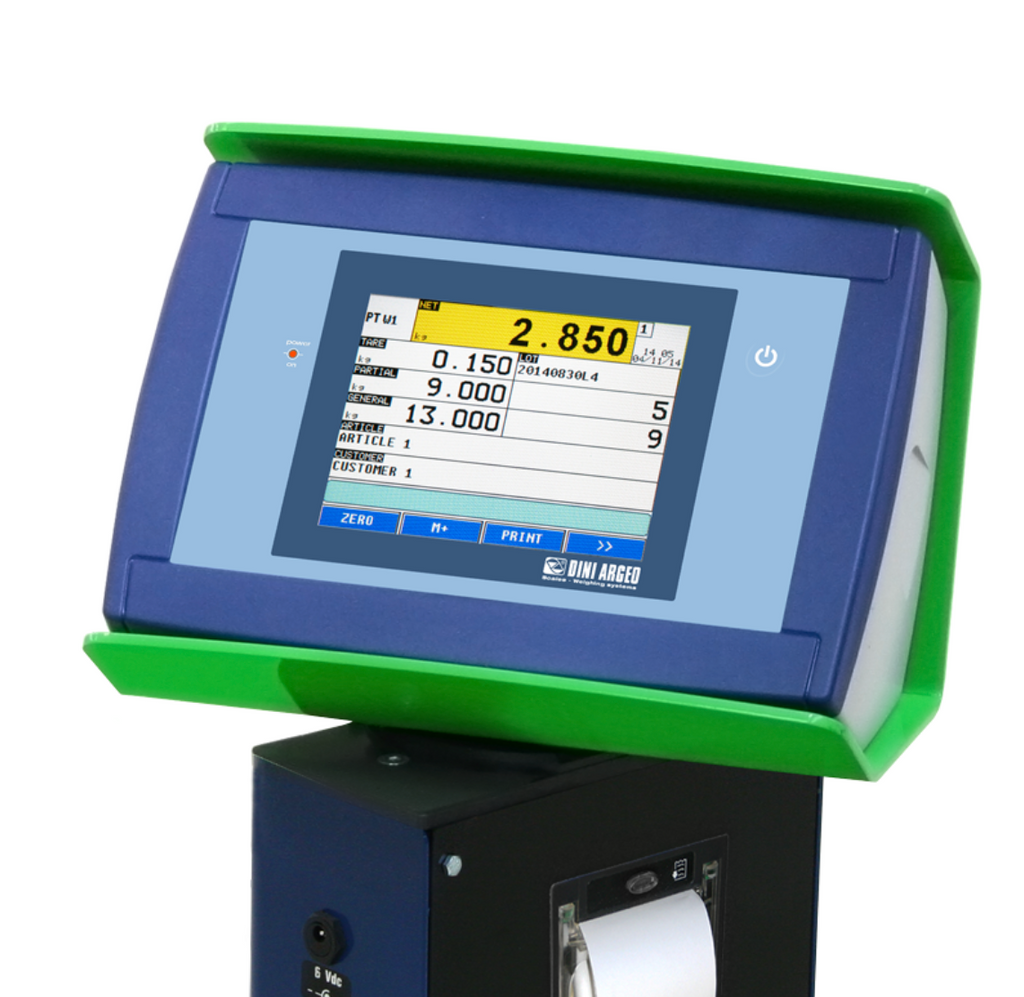 Transpaleta pesadora Serie TPW “Touch” con pantalla táctil