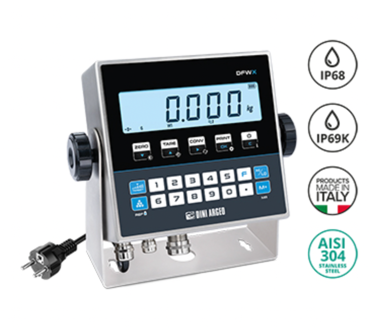Bascula plataforma acero inoxidable Serie ETI