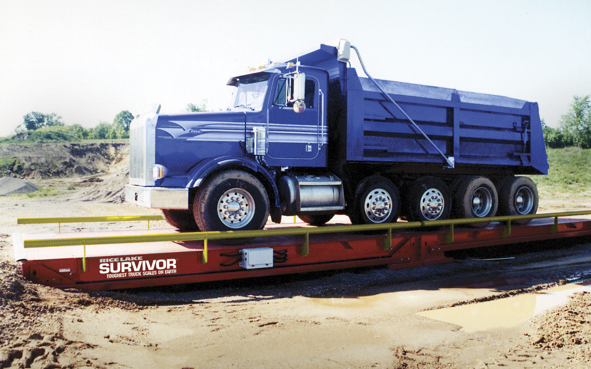 Bascula Camionera Portatil Rice Lake Survivor® ATV