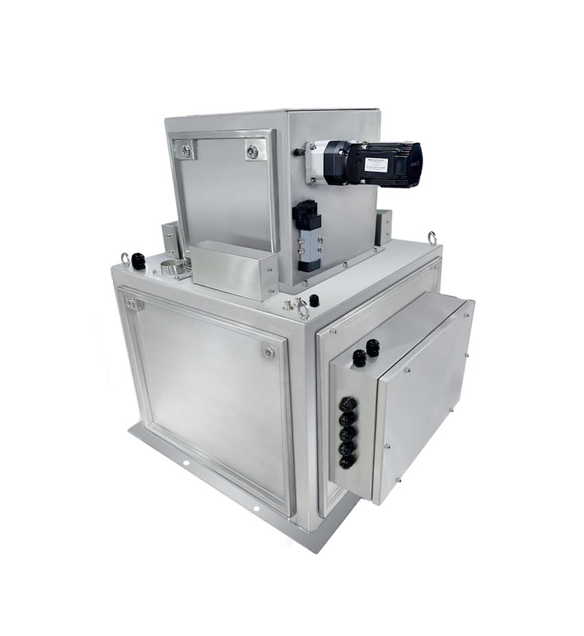 Ensacadora de peso neto con control de servomotor