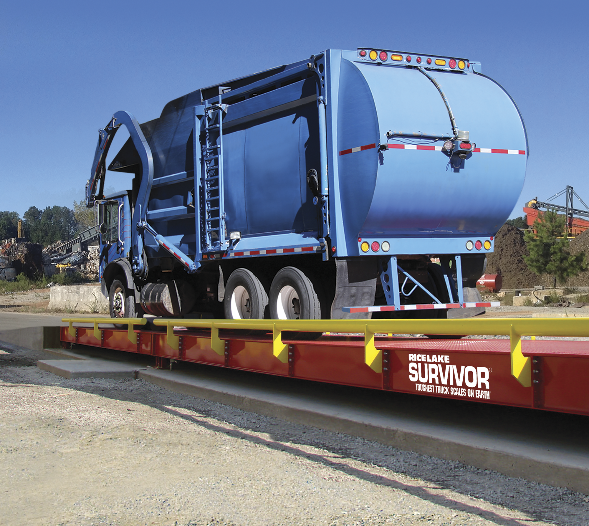 Bascula camionera con puente de acero Rice Lake Survivor® OTR