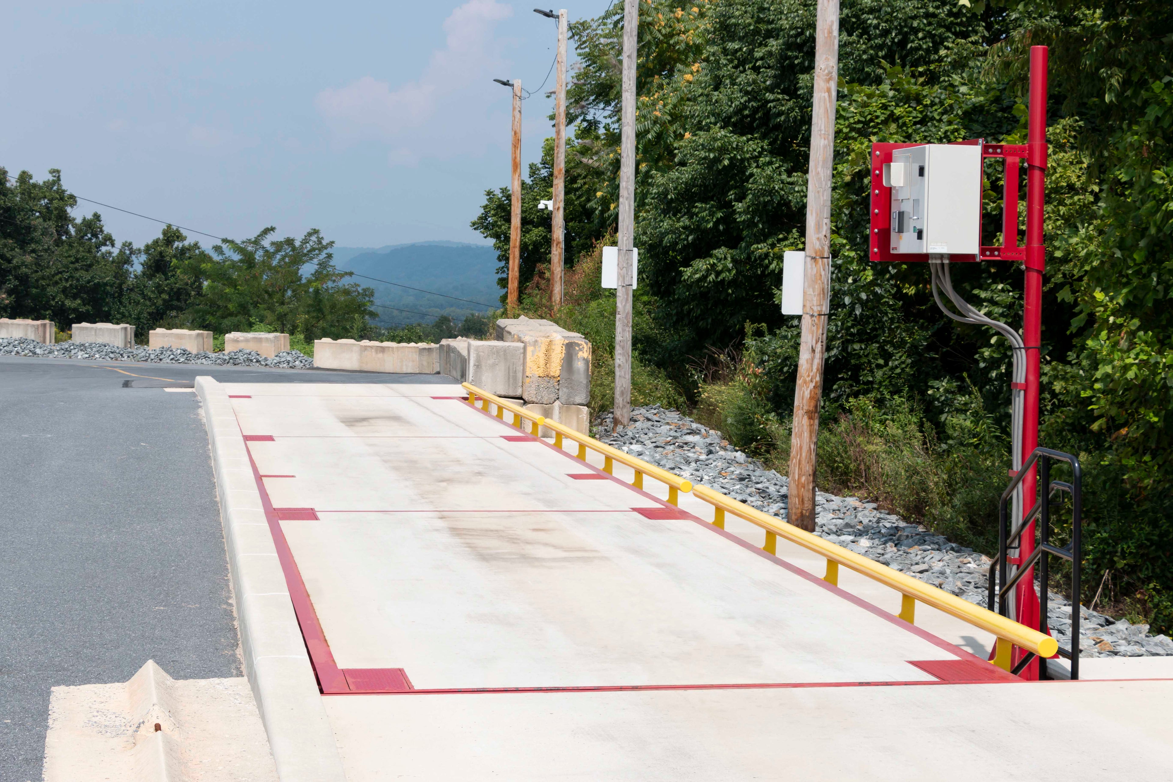 Bascula camionera con puente de concreto Rice Lake Survivor®