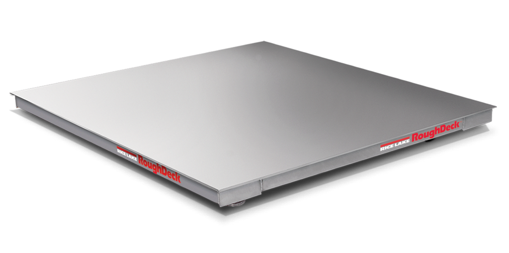 Bascula plataforma acero inoxidable Rice Lake Roughdeck