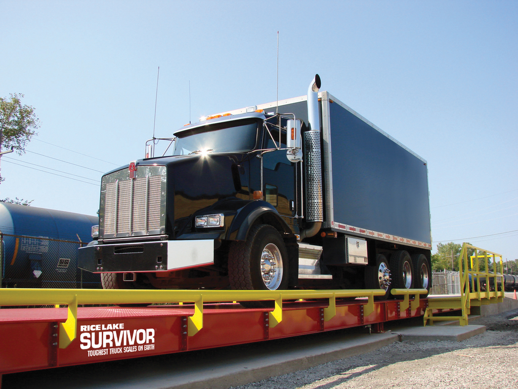 Bascula camionera con puente de acero Rice Lake Survivor® OTR